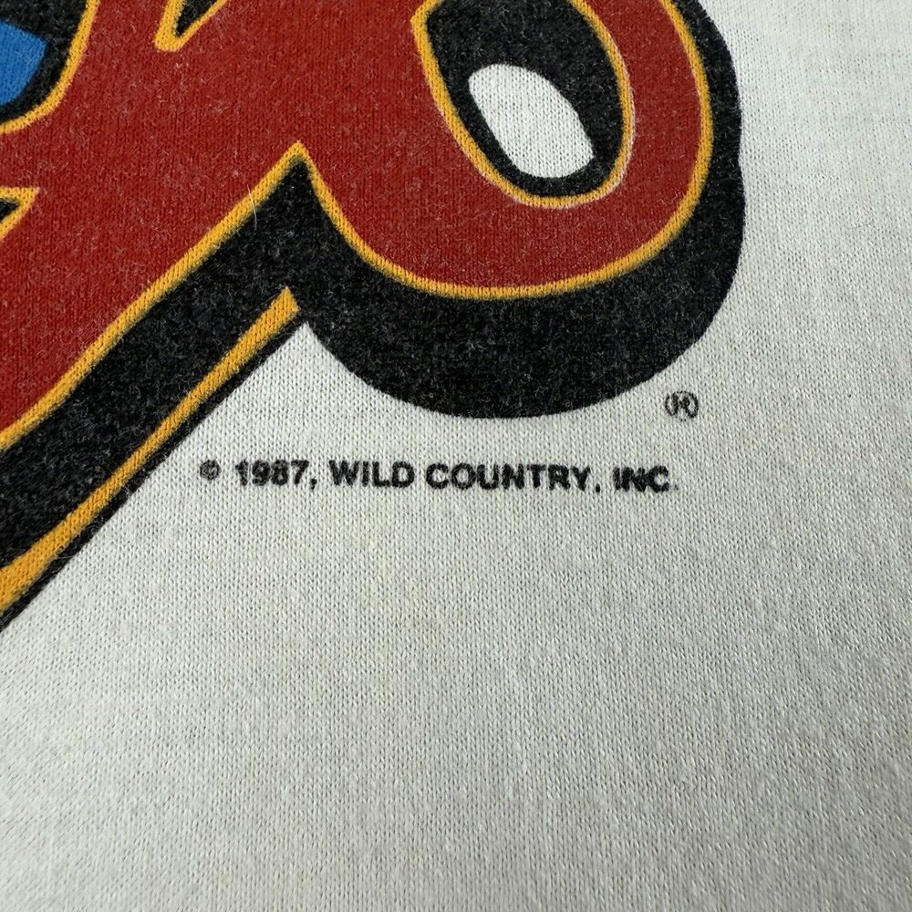 Vintage Sixth Annual Alabama June Jam 1987 Country Concert Shirt Mens XL White - Picture 8 of 16